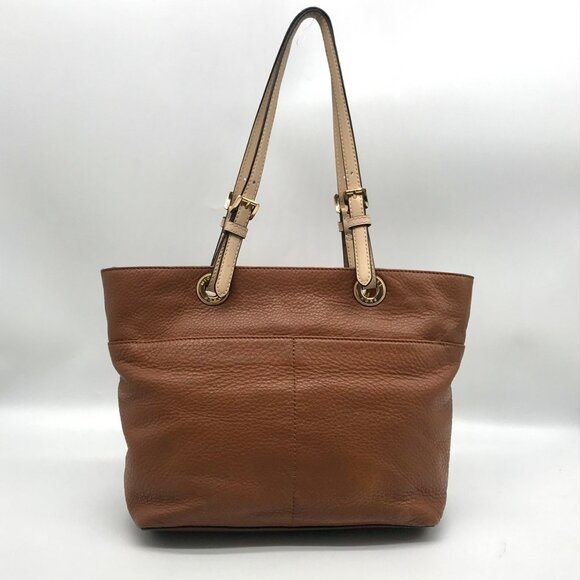 Michael Kors Acorn Pebbled Leather Medium Bedford Tote - Picture 2 of 12